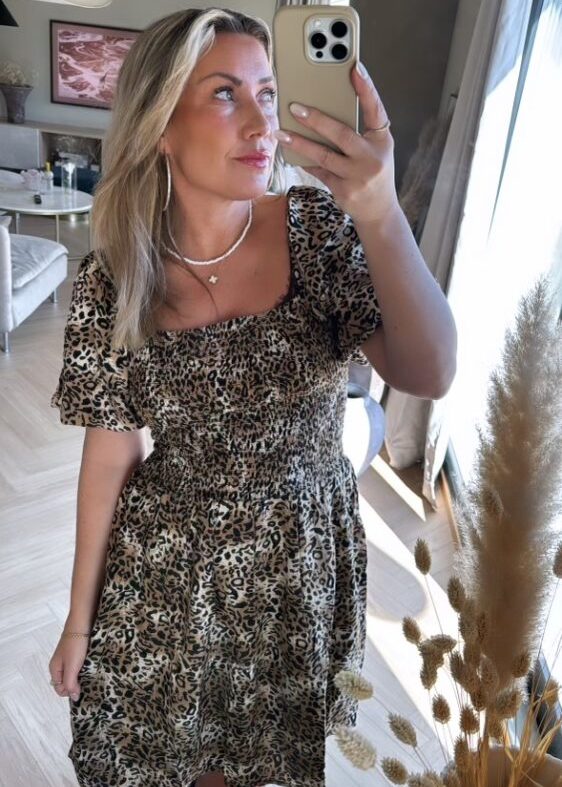 Cleo Dress Leopard