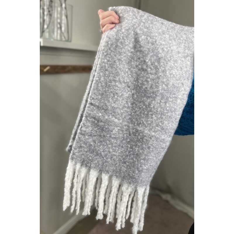 Cozy Scarf Grey - Bilde 2