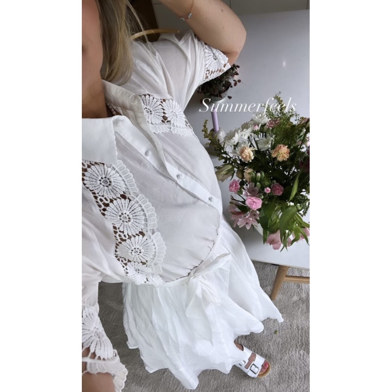 Aina Dress White - Bilde 2