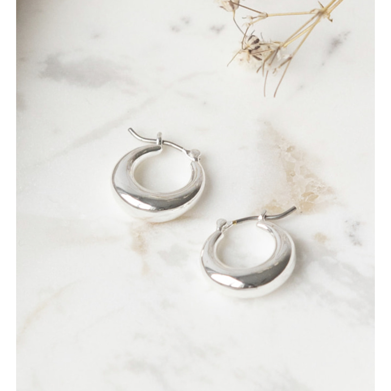 Iva Petit Earrings Silver - Bilde 2