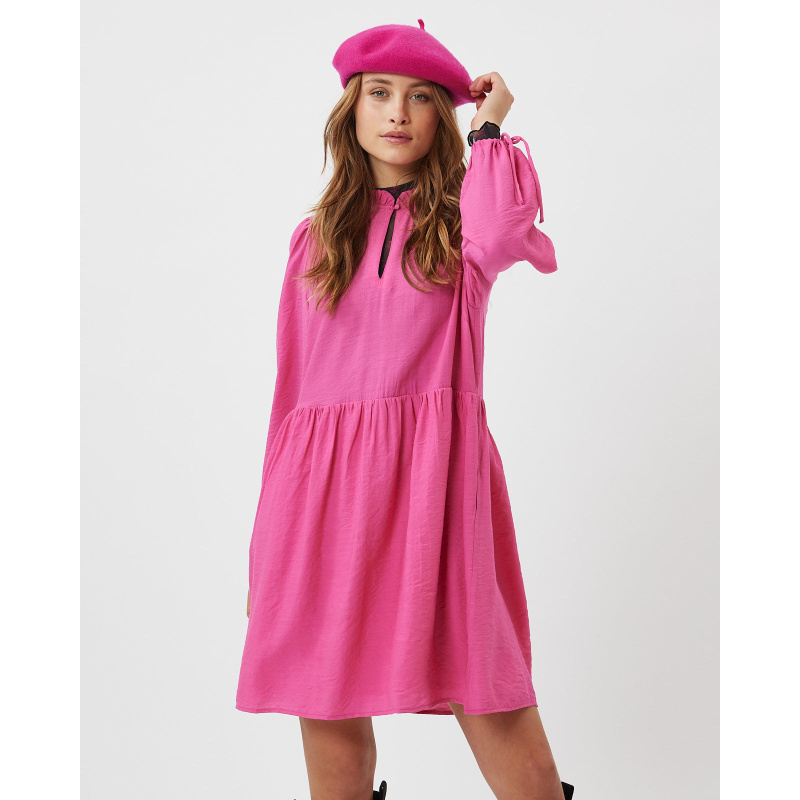 Alina Dress Hot Pink