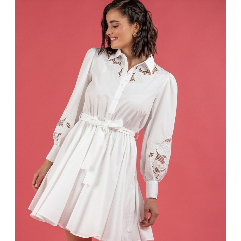 Amour Dress White