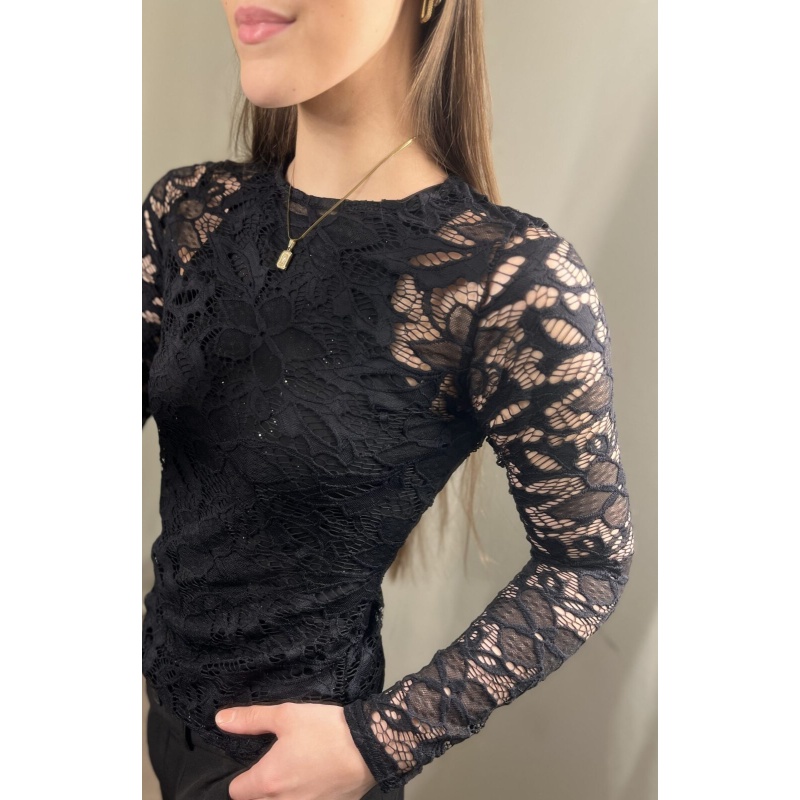 Delia Top Black - Bilde 3