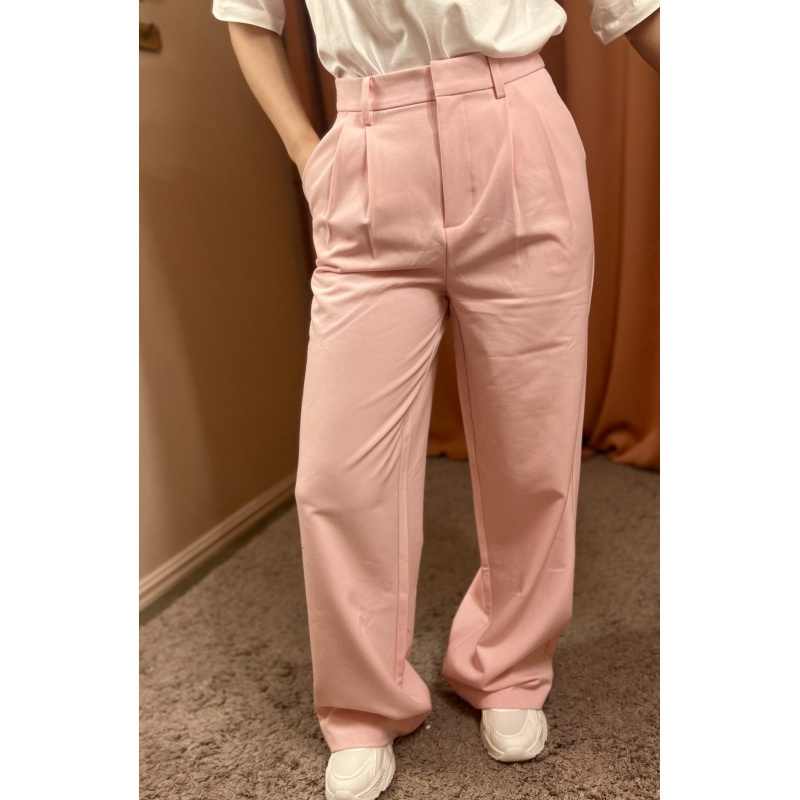 Statement Trousers High Waisted Light Pink - Bilde 2