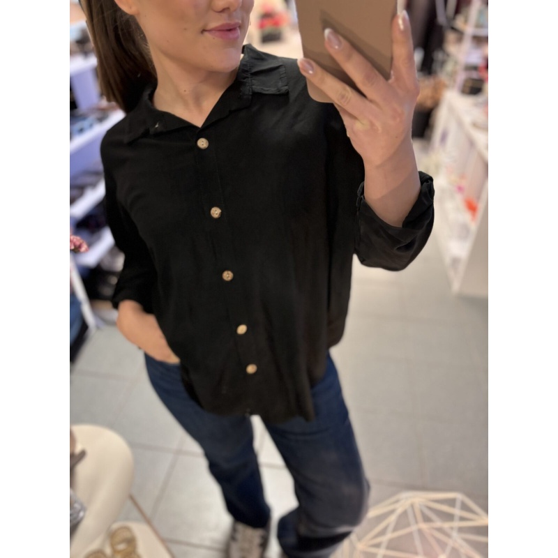 Best Viscose Blouse Black - Bilde 2