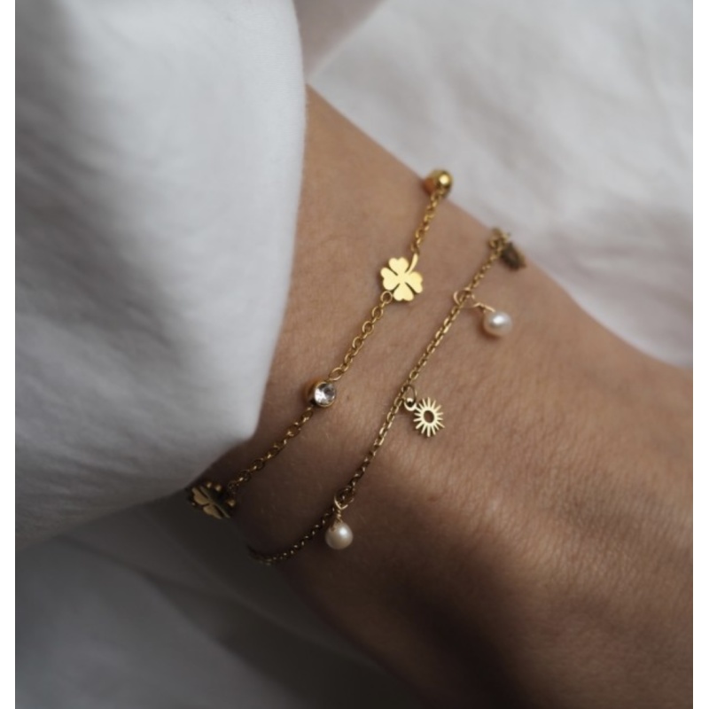 Clover Bracelet Krystall