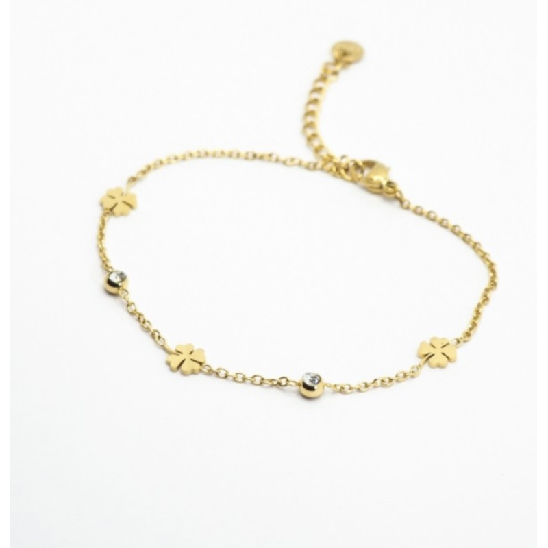 Clover Bracelet Krystall - Bilde 2