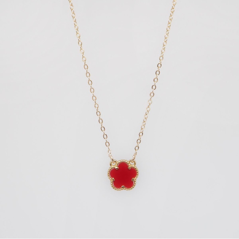 Bloom Necklace Red Big - Bilde 2