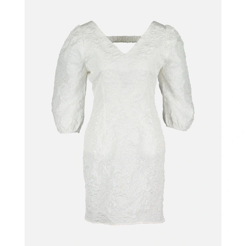 Milano Dress White - Bilde 3