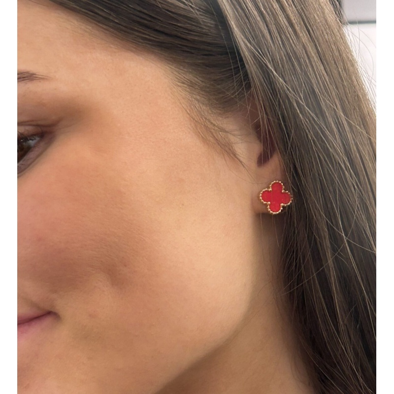 Clover Studs Red - Bilde 2