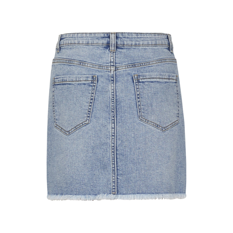 Denim Skirt Ripped - Bilde 4