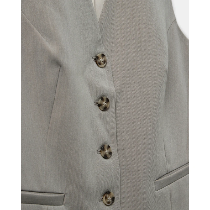 Suited Up Vest Grey - Bilde 9