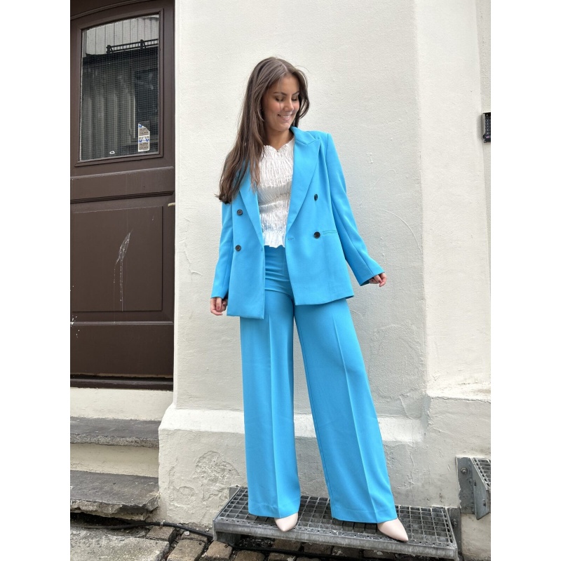 Flash Oversize Blazer Turquoise