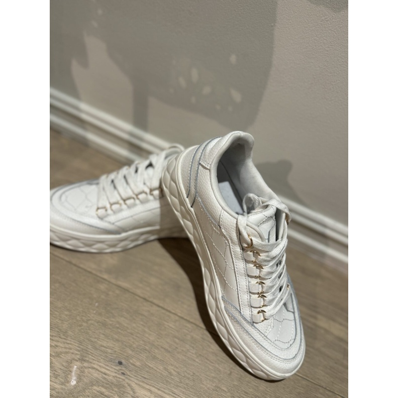 Sleek Sneakers White - Bilde 2