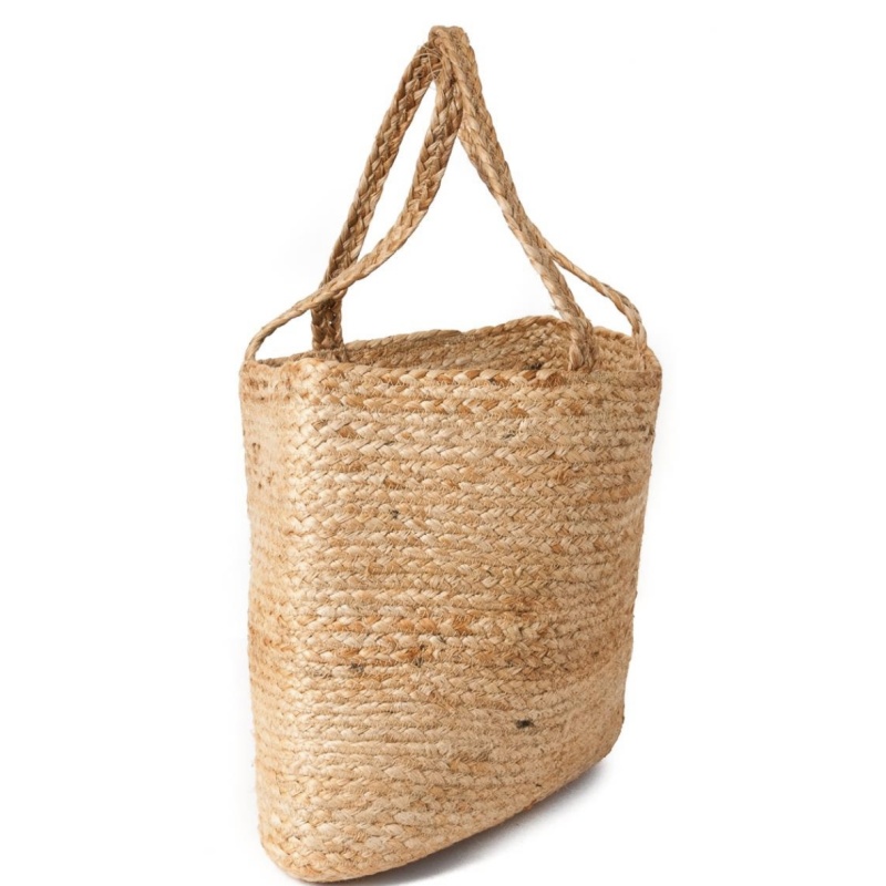 Beach Straw Bag Camel - Bilde 3