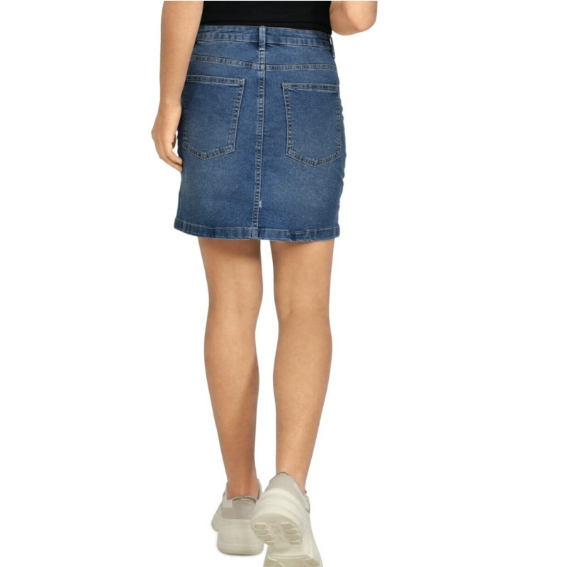 Denim Skirt Medium Blue - Bilde 2