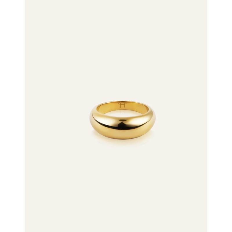 MOCKBERG Bold Gold Ring - Bilde 2