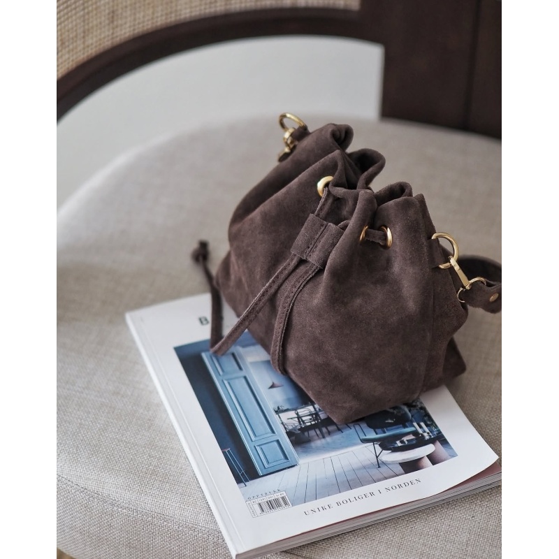 Annika Suede Bag Brown