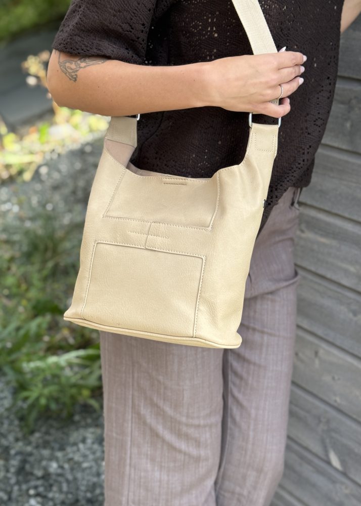 Anna Crossbag Small Beige