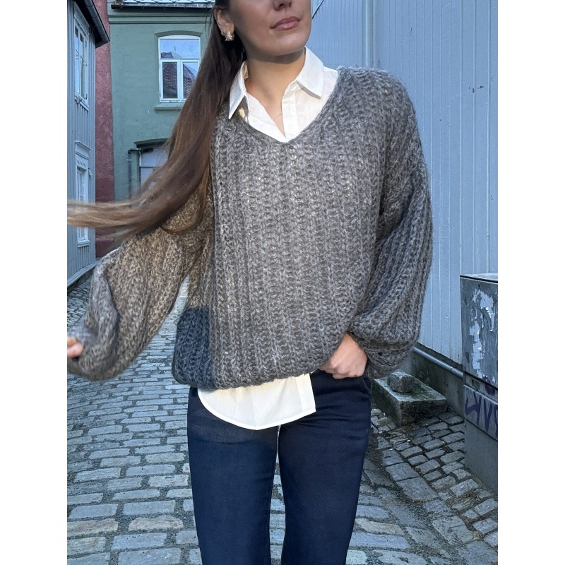 Mine Knit DkGrey - Bilde 2