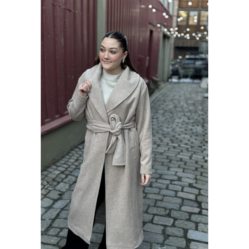 Classy Season Coat Beige - Bilde 3