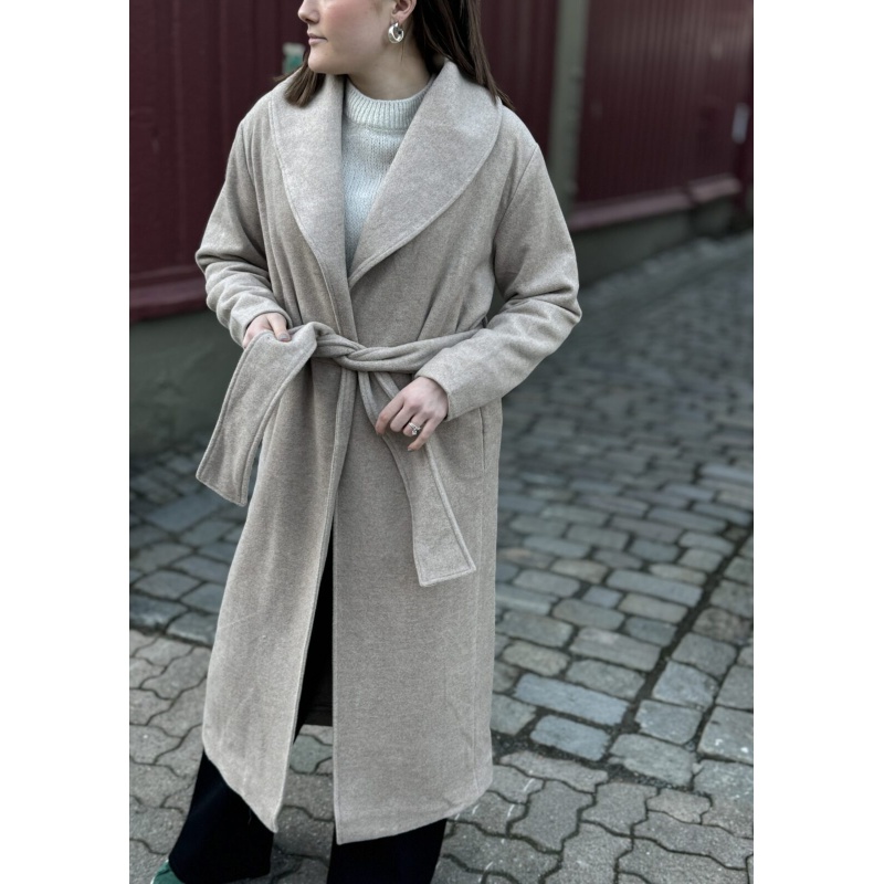 Classy Season Coat Beige - Bilde 4