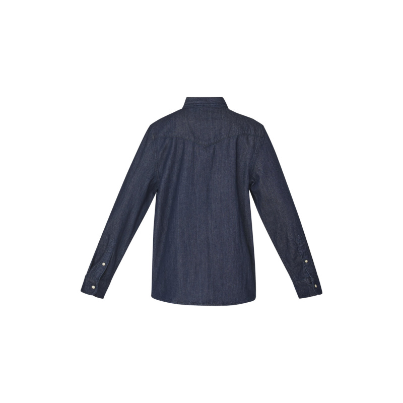 Ollie Shirt Dk Blue - Bilde 5