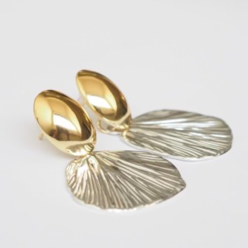 Havana Earrings Gold/Silver - Bilde 2