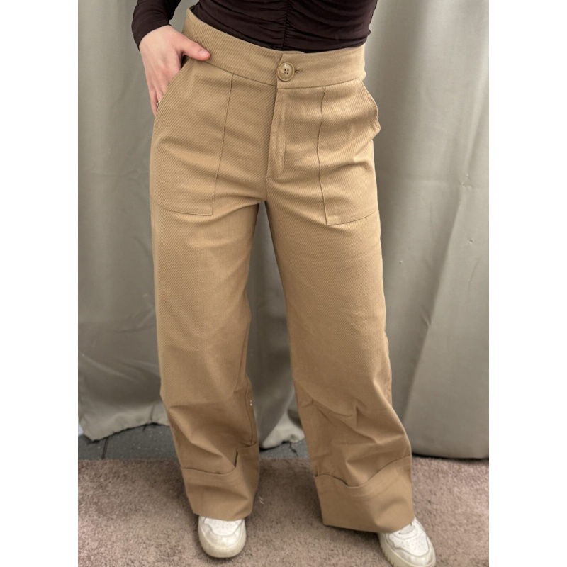 Cord Pants Camel - Bilde 4