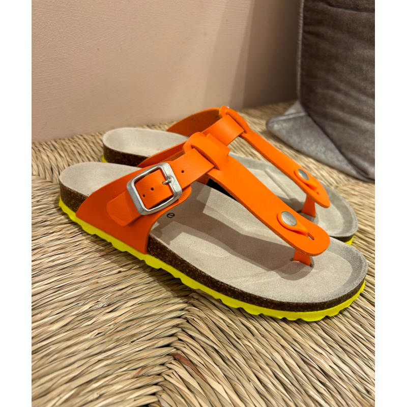 Split Sandaler Orange