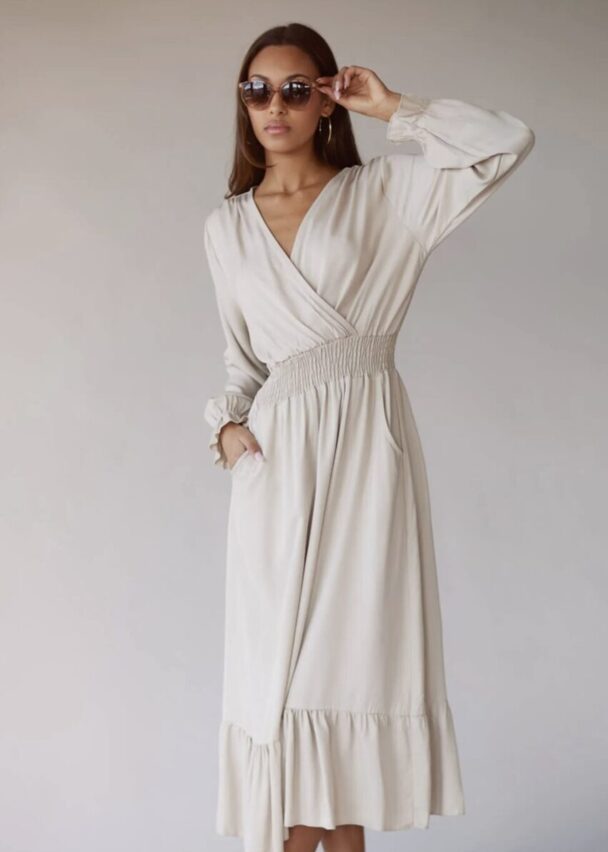 Cristina Dress Sand
