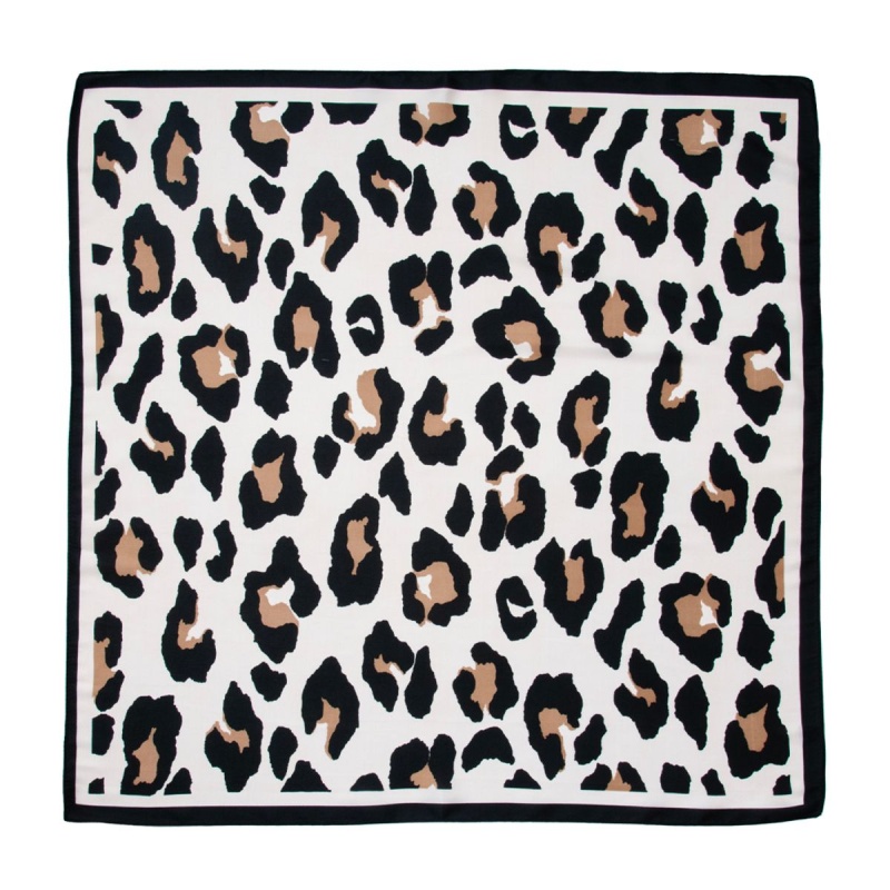 Leo Scarf Beige/Black - Bilde 2