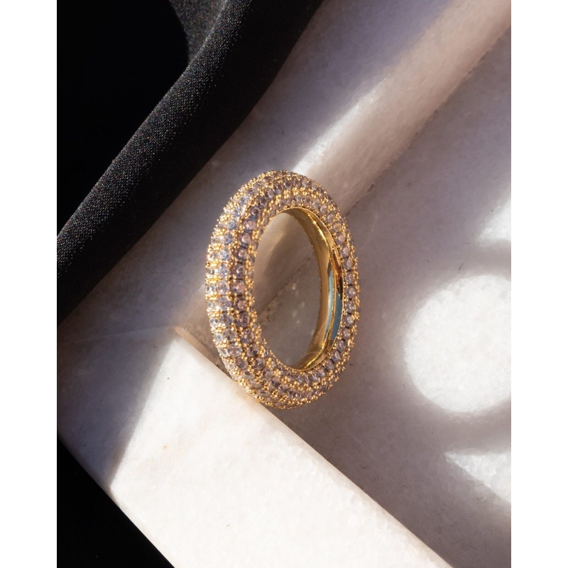 Pave Amalfi Ring Gold Luv Aj - Bilde 2