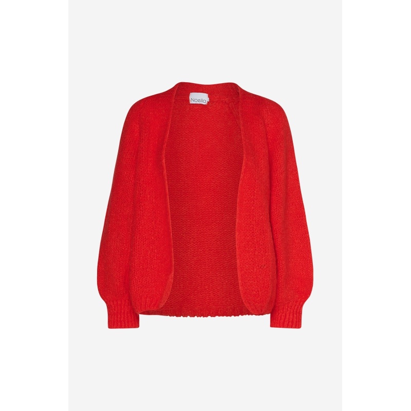 Dora Knit Cardigan Red/Orange