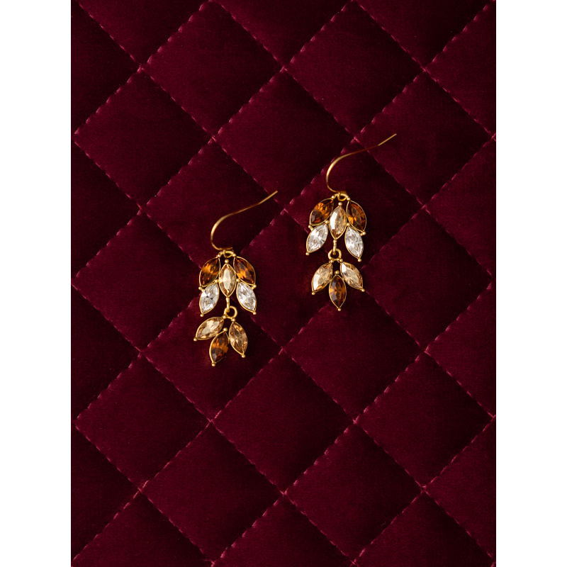 Kristina Earrings Smoky