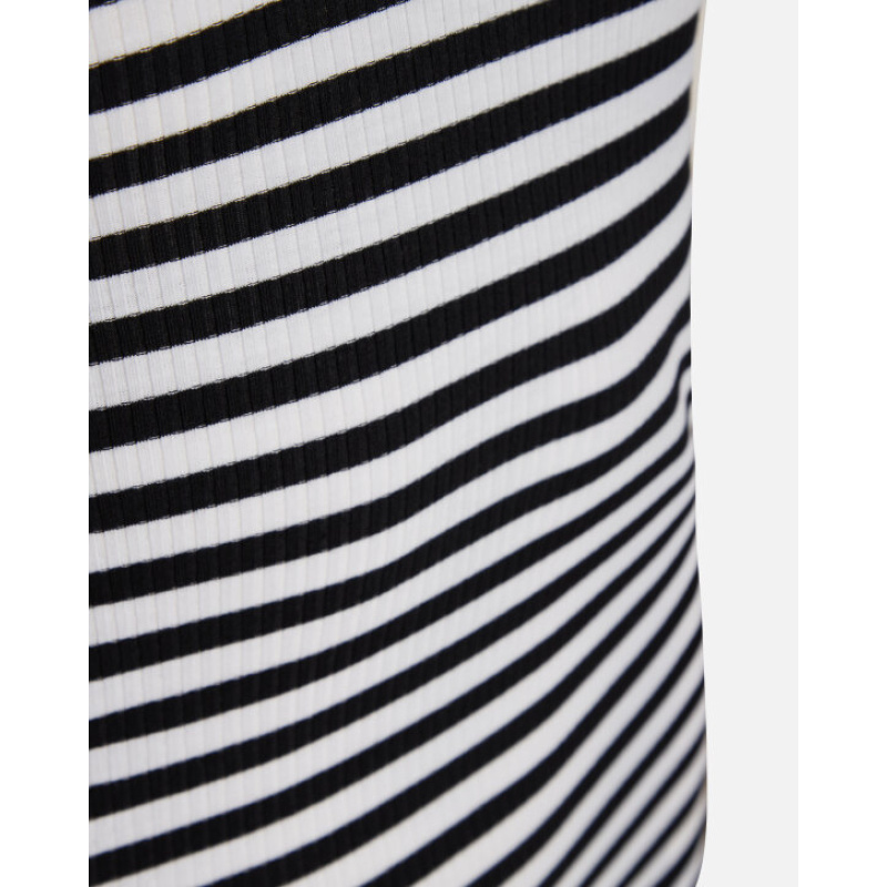 Stripe Shortsleeve White/Black - Bilde 3