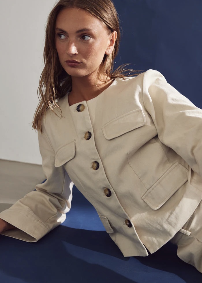Lettie Jacket Lt.Beige