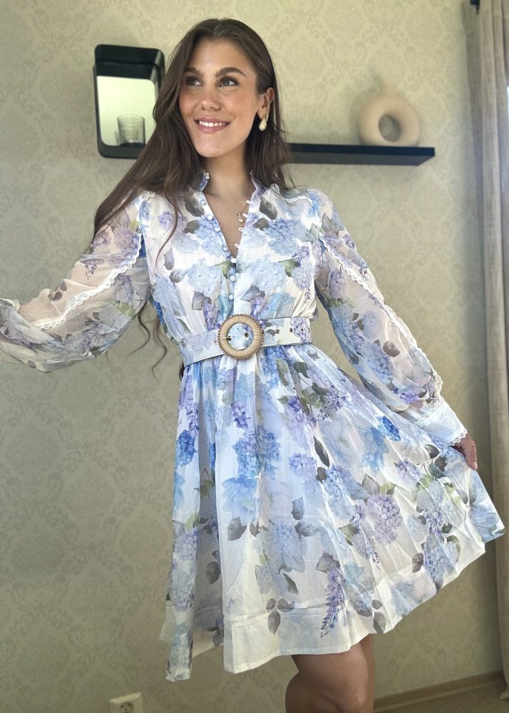 Hortensia Dress Blue