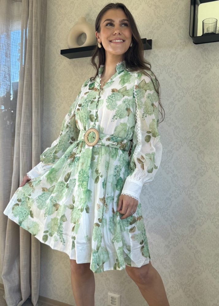 Hortensia Dress Green