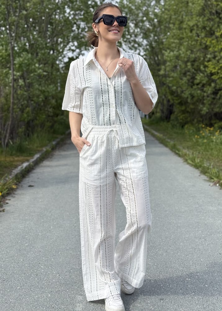 Vacation Pants White