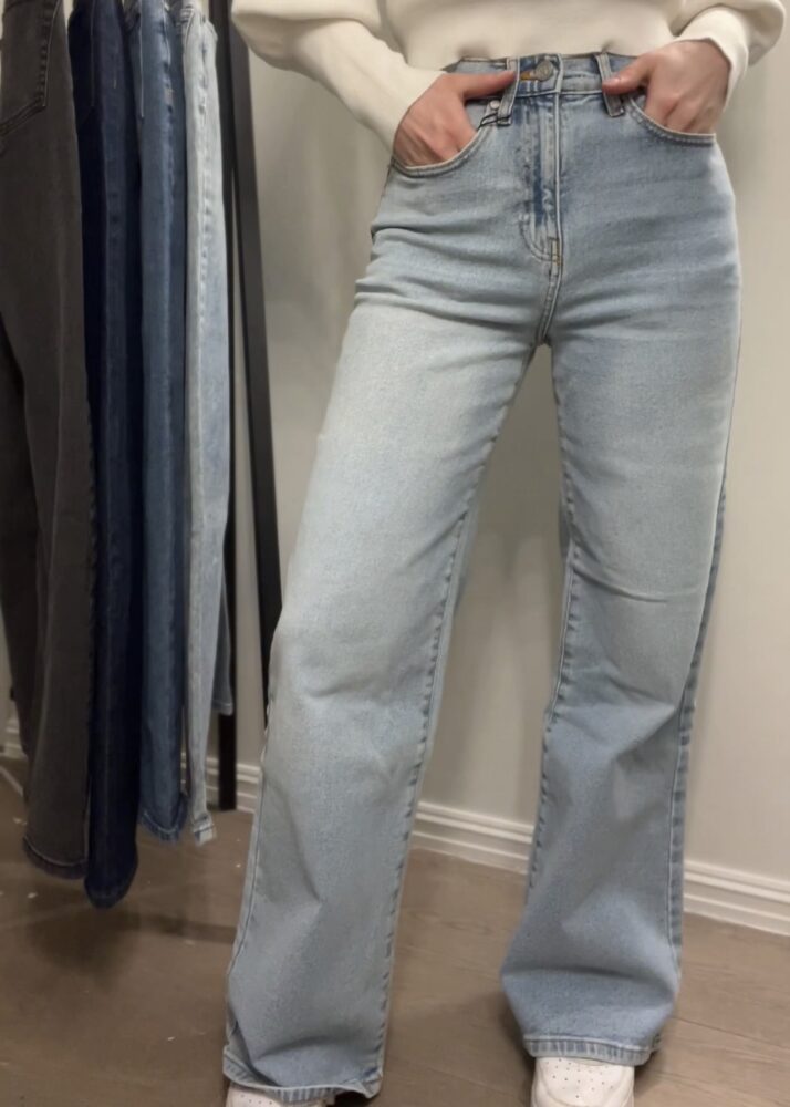 Ollie Wide Jeans Light Blue