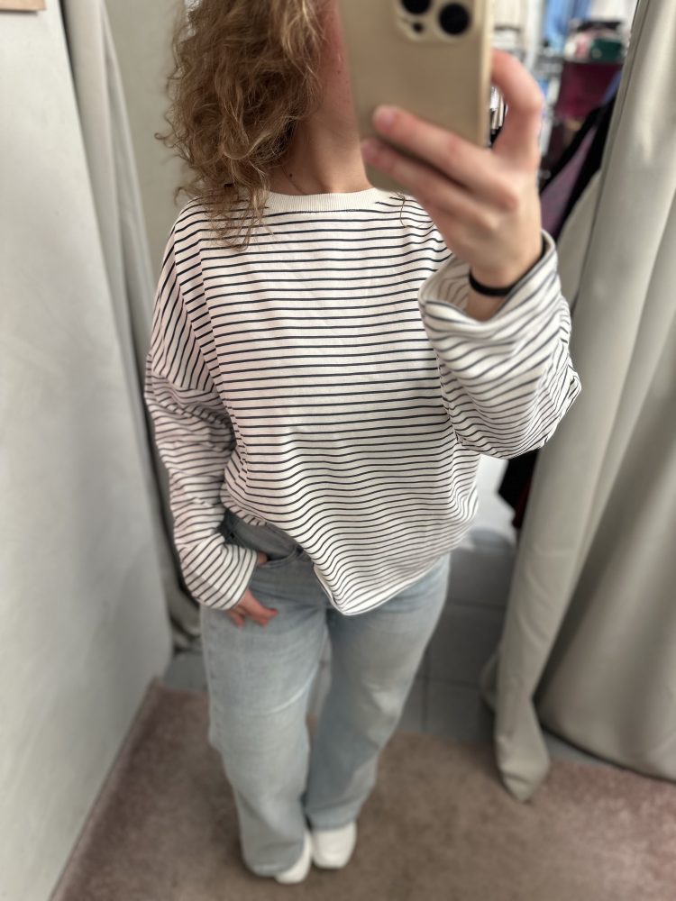 Bay Striped Top Navy