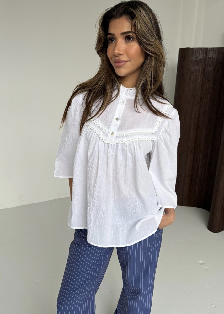 Gloria Blouse White