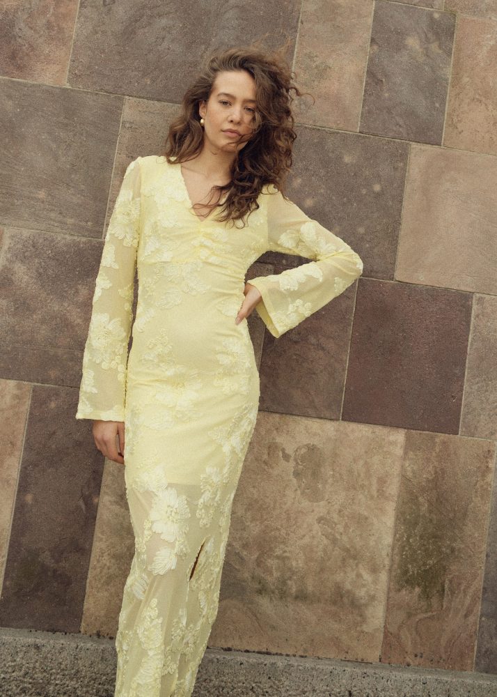 Señorita Dress Butter Yellow