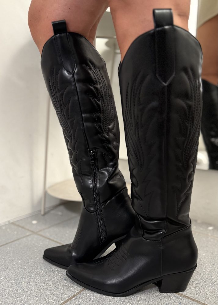 Rosetta High Boots Black