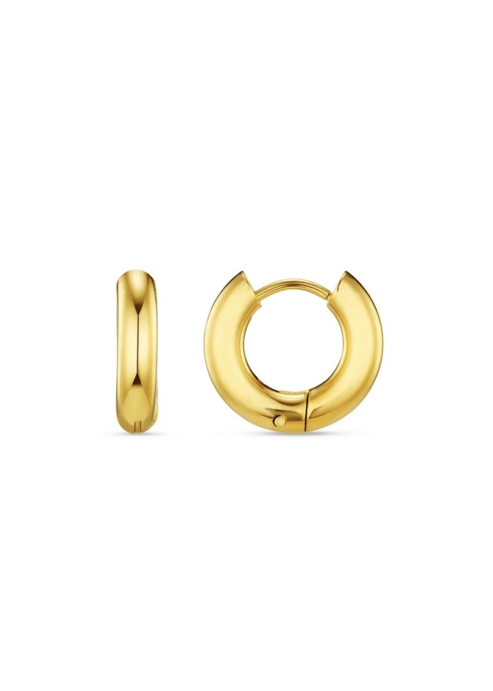 Chubby Hoops Gold