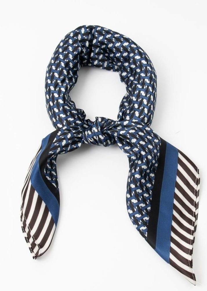 Blue Mix Scarf