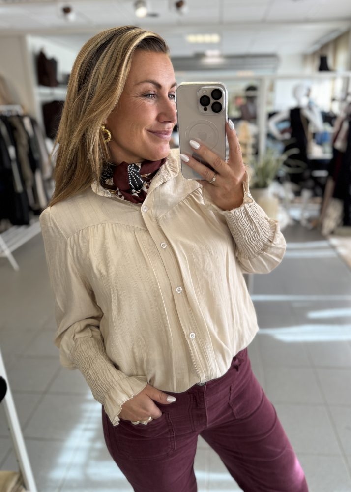 Millie Blouse Beige