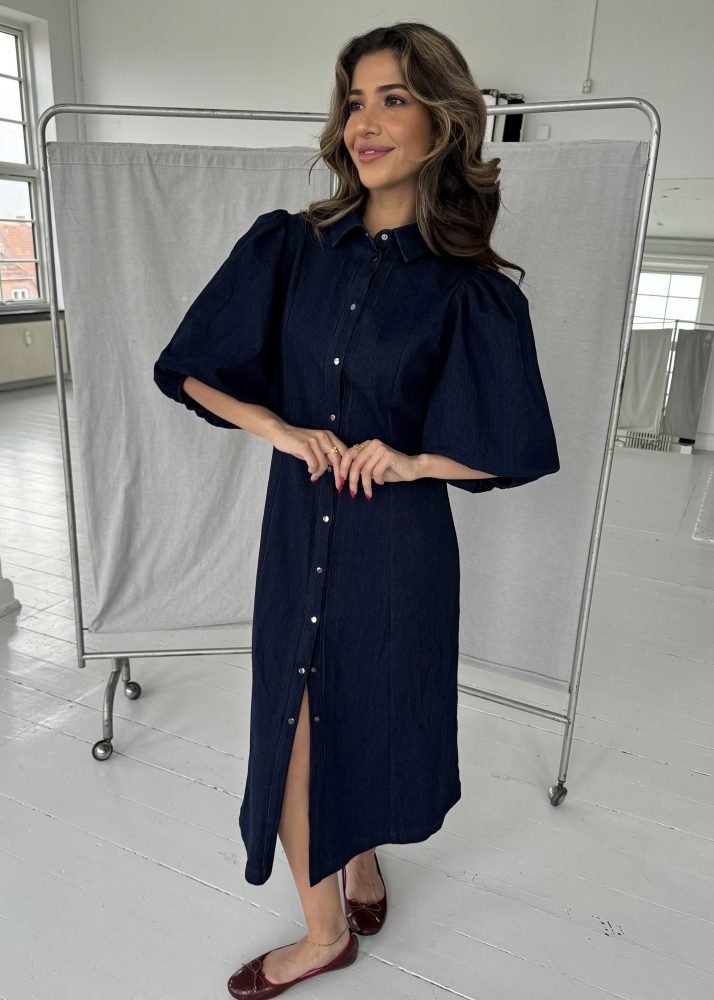 Mathilda Denim Dress Long