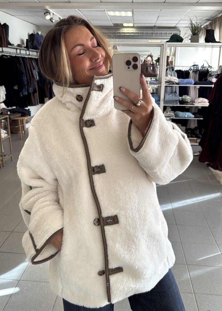 My Teddy Jacket Cream/Brown